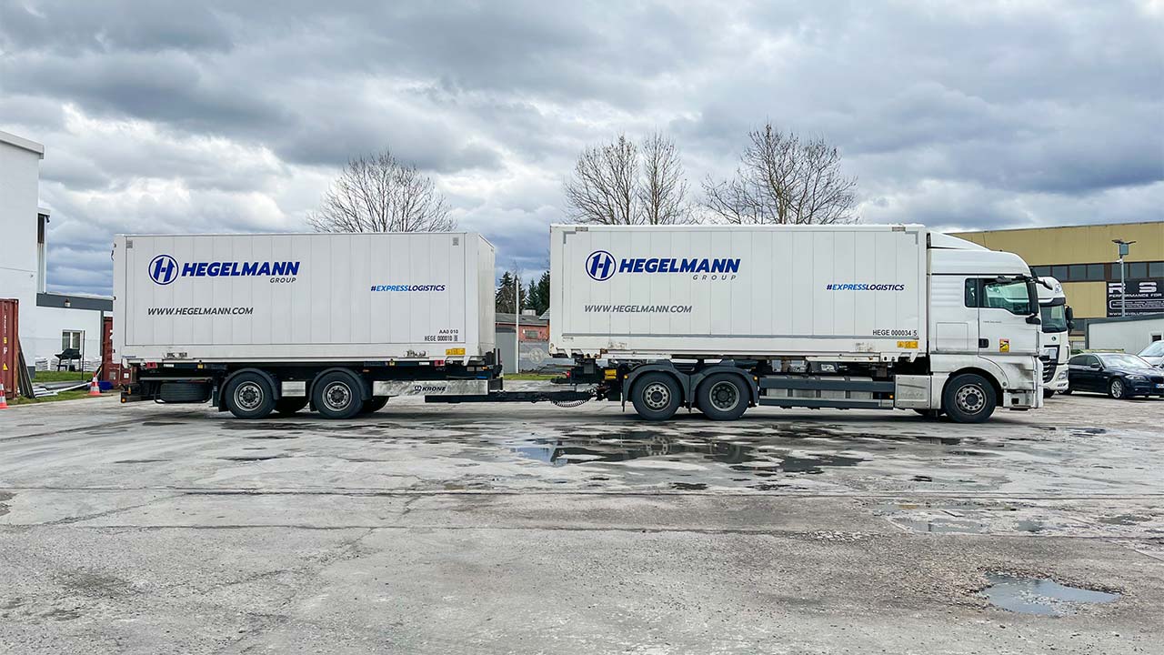 container trailers Hegelmann services